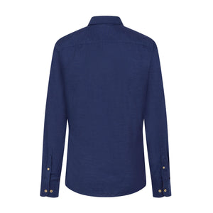 CHEMISE HACKETT BLEUE FONCÉE